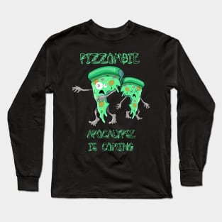 Pizzombie Apocalypse Long Sleeve T-Shirt